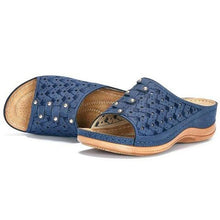 Load image into Gallery viewer, Women PU Leather Shoes Comfy Platform Flat